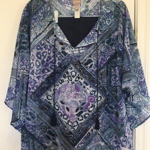 Flowy Sheer Chicos top and matching pants